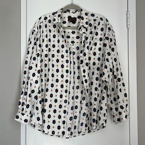 Vintage Eddie Bauer cotton blouse